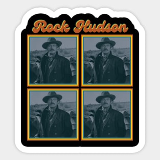 Rock Hudson Sticker